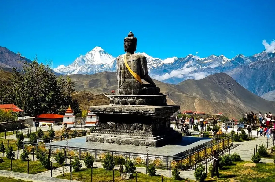 muktinath buddha statue